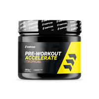 Empose Nutrition Pre-Workout Accelerate - 280 mg Caffeine - 360 gr - Tropical - Hoofdafbeelding