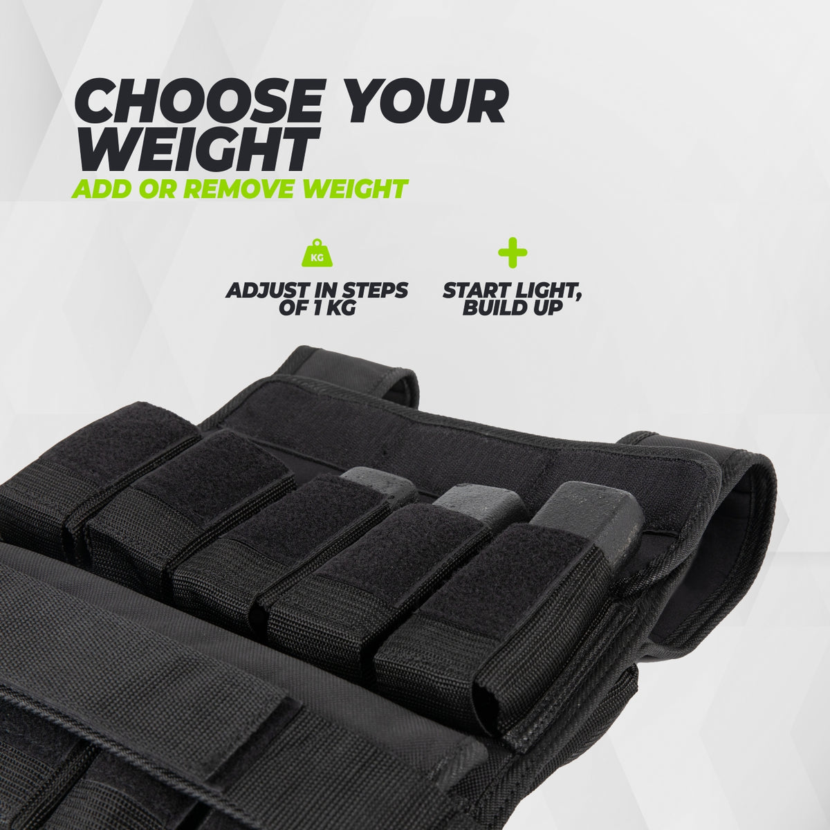 VirtuFit Verstelbaar Gewichtsvest Pro - 20 kg