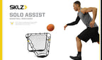 SKLZ Solo Assist Basketbal Trampoline - In gebruik