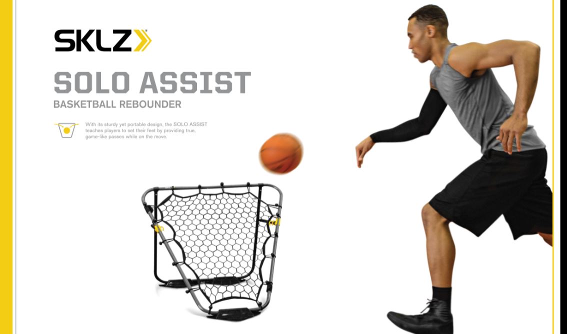SKLZ Solo Assist Basketbal Trampoline - In gebruik