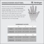 Harbinger Women's Power Stretchback Fitness Handschoenen - Zwart/Blauw - Detail