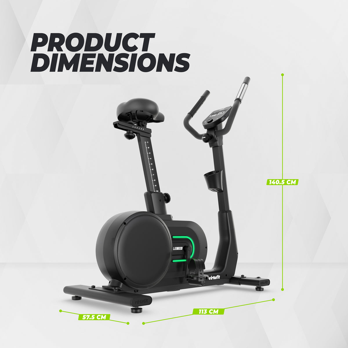 VirtuFit LEB300i Low Entry Bike - Ergometer Hometrainer - Showroommodel