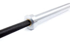 Muscle Power Olympische Crossfit Bar - Zwart/Chroom - 220 cm - In gebruik