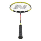NILS Badminton Set - 2 Rackets en Opberghoes - In gebruik