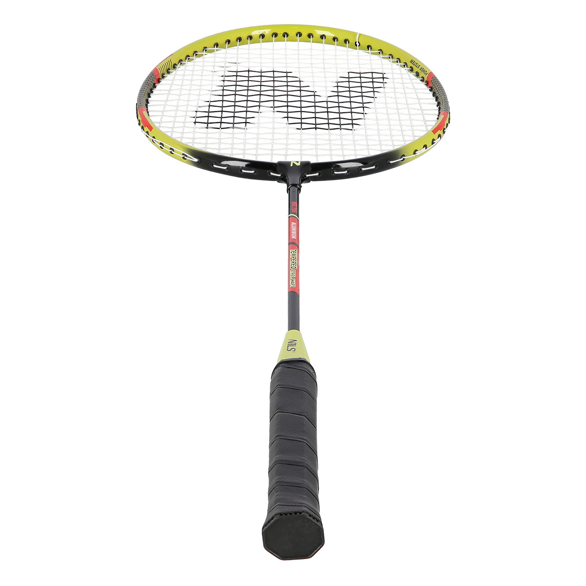 NILS Badminton Set - 2 Rackets en Opberghoes - In gebruik