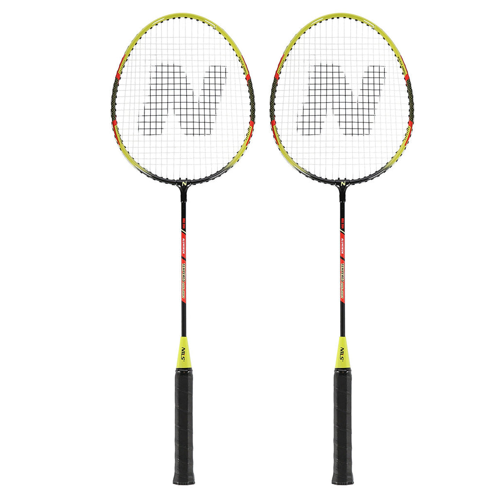 NILS Badminton Set - 2 Rackets en Opberghoes - Afbeelding 5