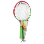 NILS Junior Badminton Set - 2 Rackets en Shuttles - In gebruik