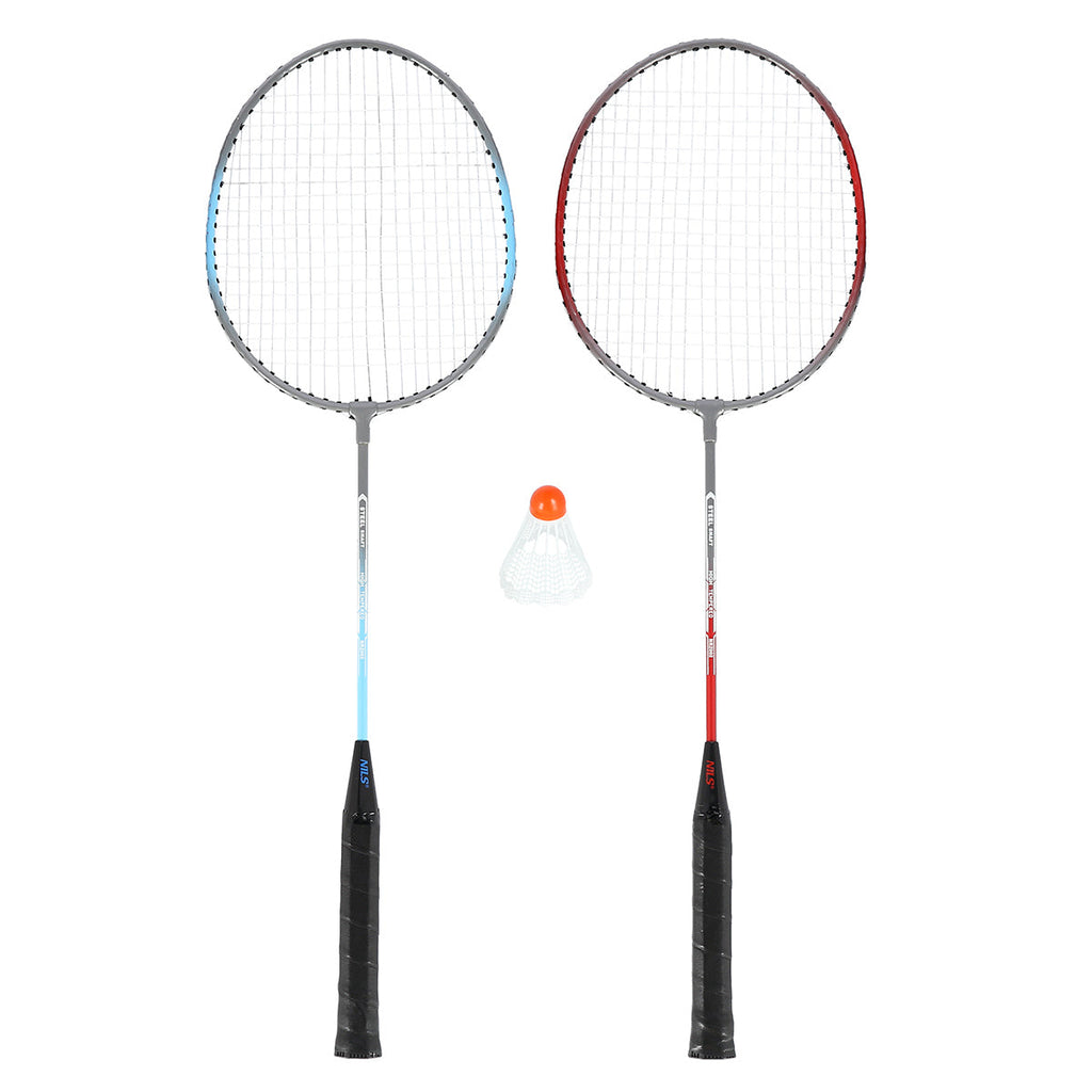 NILS Badminton Set - 2 Rackets en Shuttle - Hoofdafbeelding