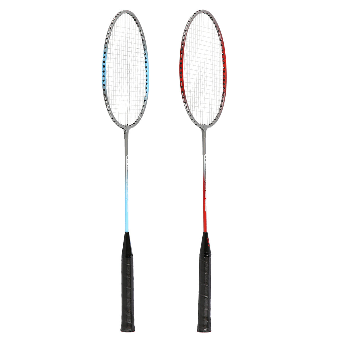 NILS Badminton Set - 2 Rackets en Shuttle - In gebruik