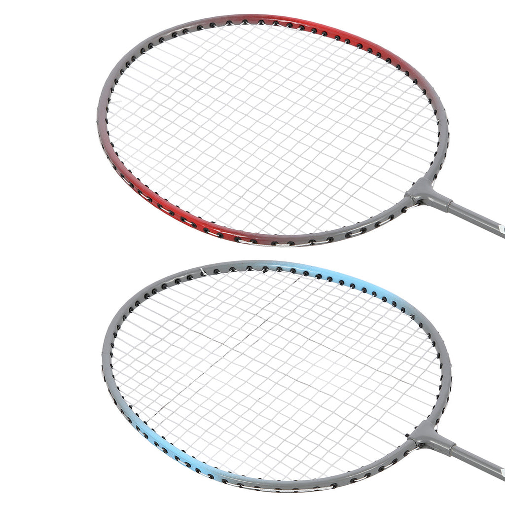 NILS Badminton Set - 2 Rackets en Shuttle - Aanzicht