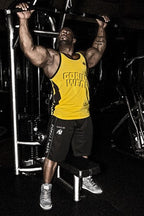 Gorilla Wear Functional Mesh Shorts - Zwart/Rood - Afbeelding 8