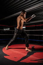 Gorilla Wear Functional Mesh Trainingsbroek - Zwart/Rood - Afbeelding 9