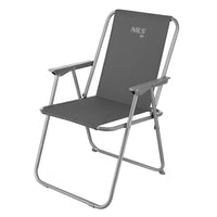 NILS Camp Opvouwbare Campingstoel - Grijs - Hoofdafbeelding