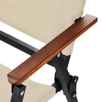 NILS Camp Opvouwbare Campingstoel - Beige - Afbeelding 7