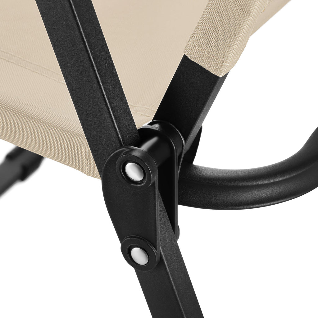 NILS Camp Opvouwbare Campingstoel - Beige - Afbeelding 8