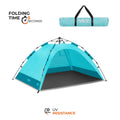 NILS Pop-up Strandtent - Blauw - Hoofdafbeelding