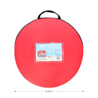 NILS Camp Pop-up Strandtent - Rood/Grijs - Afbeelding 6