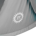 NILS Camp Pop-up Strandtent - Blauw/Grijs - Afbeelding 8