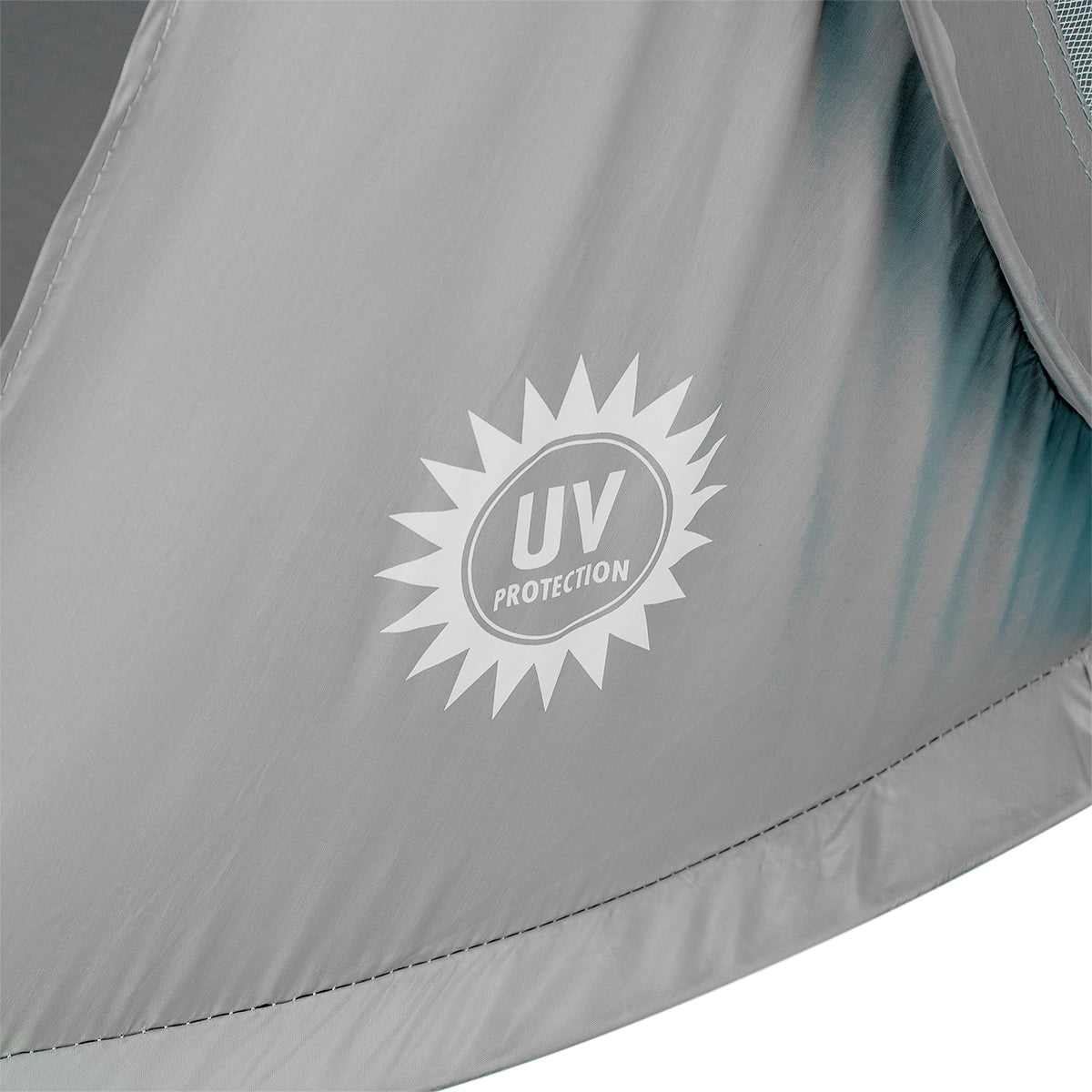 NILS Camp Pop-up Strandtent - Blauw/Grijs - Afbeelding 8