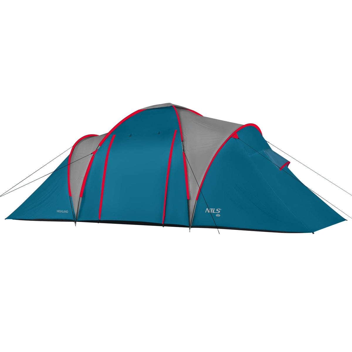 NILS Camp Highland Campingtent - Blauw/Grijs - Afbeelding 6