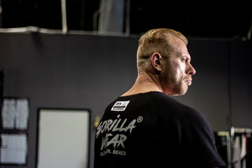Gorilla Wear Augustine Old School Work Out Top - Zwart - Afbeelding 8