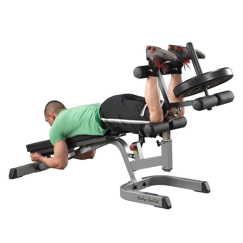 Body-Solid Leg Developer Uitbreiding voor GFID71 - In gebruik