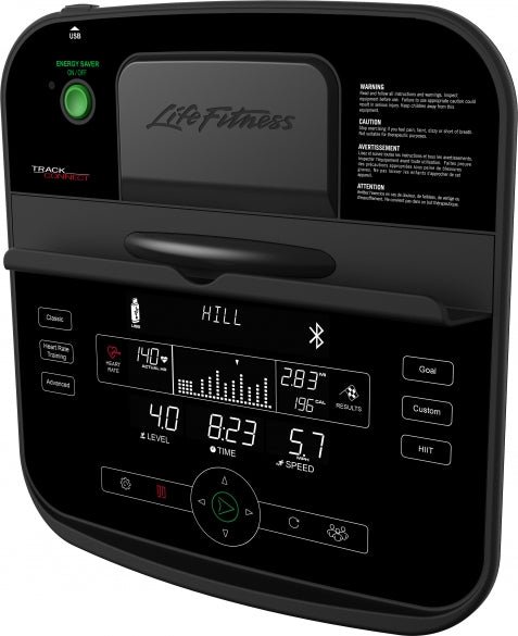 Life Fitness E1 Track Connect Crosstrainer - Afbeelding 5