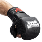 Gorilla Wear Ely MMA Bokshandschoenen - Zwart/Wit - Afbeelding 8