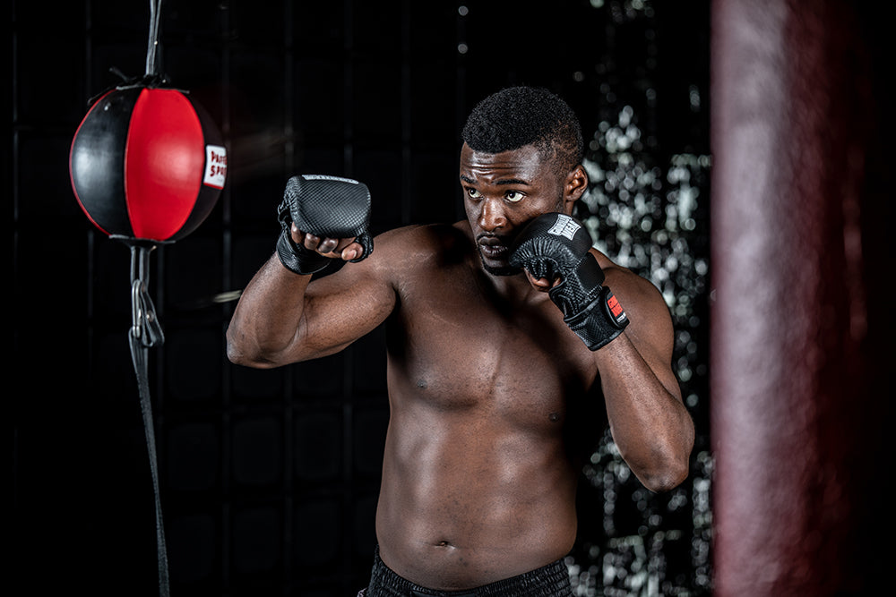 Gorilla Wear Ely MMA Bokshandschoenen - Zwart/Wit - Afbeelding 11