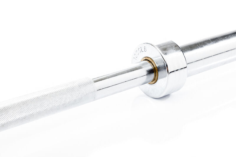 Muscle Power Olympische Halterstang - Chroom - 218 cm - Hoofdafbeelding