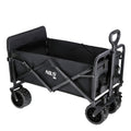 NILS Camp Opvouwbare Bolderkar - Zwart - 160L - Hoofdafbeelding
