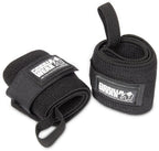 Gorilla Wear Basic Wrist Wraps - Zwart/Wit - Hoofdafbeelding