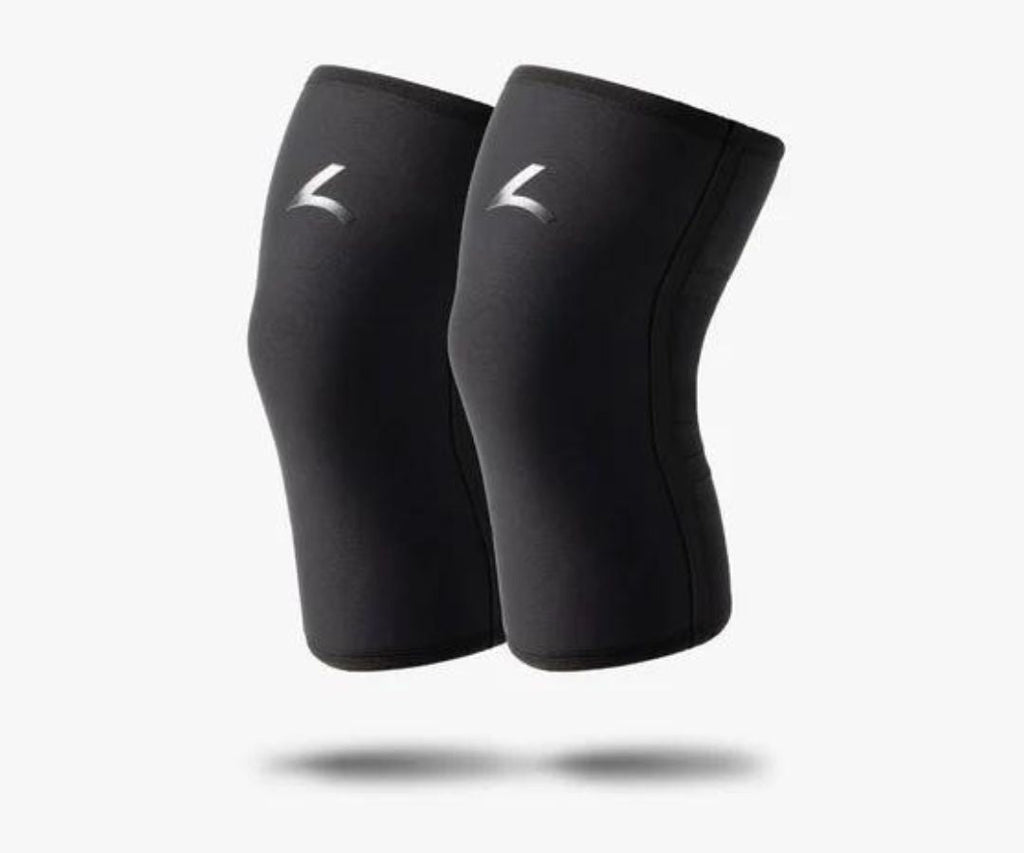 Reeva Powerlifting Knee Sleeves - Zwart - Hoofdafbeelding