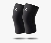 Reeva Powerlifting Knee Sleeves - Zwart - Hoofdafbeelding