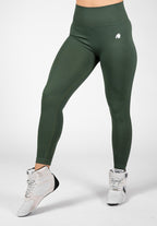 Gorilla Wear Neiro Seamless Legging - Legergroen - Hoofdafbeelding