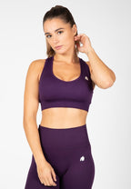 Gorilla Wear Neiro Seamless Sportbeha - Paars - Hoofdafbeelding