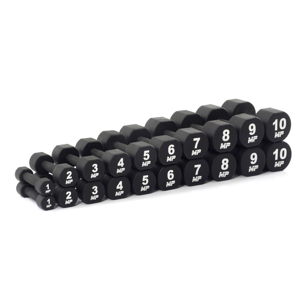 Muscle Power PU Dumbbell Set - 2 x 1 t/m 10 kg - Hoofdafbeelding