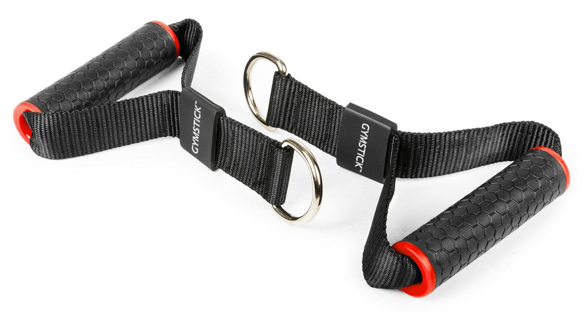 Gymstick Pulley D-Handle - Set van 2 Handgrepen - Productafbeelding