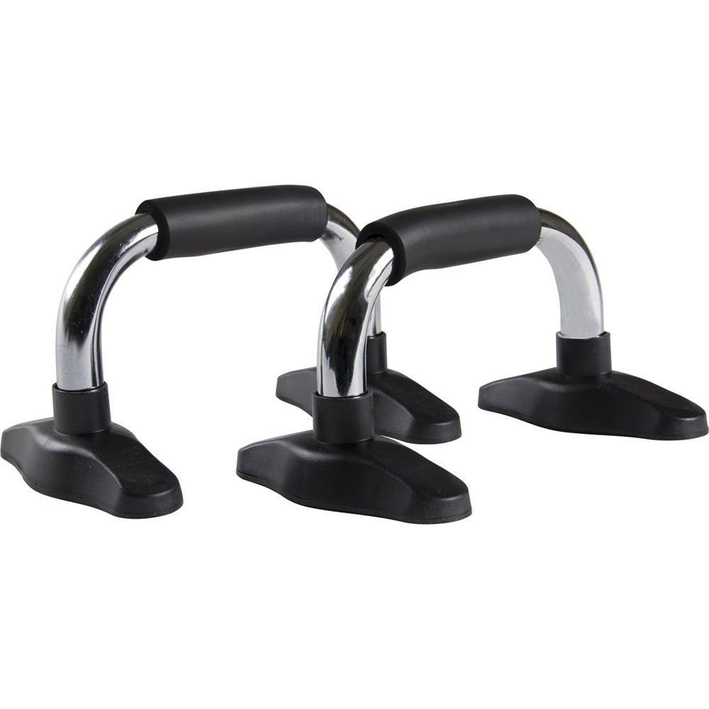 VirtuFit Opdruksteunen Pro - Push Up bars - Chroom - Hoofdafbeelding