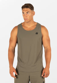 Gorilla Wear Colton Tank Top - Legergroen - Hoofdafbeelding