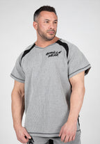 Gorilla Wear Augustine Old School Work Out Top - Grijs - Hoofdafbeelding