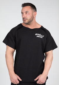 Gorilla Wear Augustine Old School Work Out Top - Zwart - Hoofdafbeelding