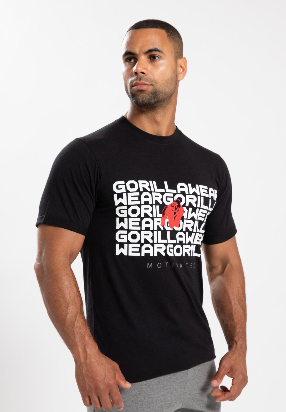 Gorilla Wear Bradley T-shirt - Zwart - Hoofdafbeelding