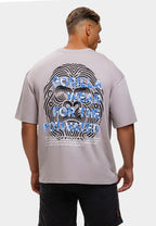 Gorilla Wear Macon Oversized T-shirt - Lichtgrijs - Hoofdafbeelding