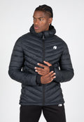 Gorilla Wear Osborn Puffer Jas - Zwart - Hoofdafbeelding