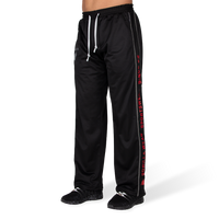Gorilla Wear Functional Mesh Trainingsbroek - Zwart/Rood - Hoofdafbeelding