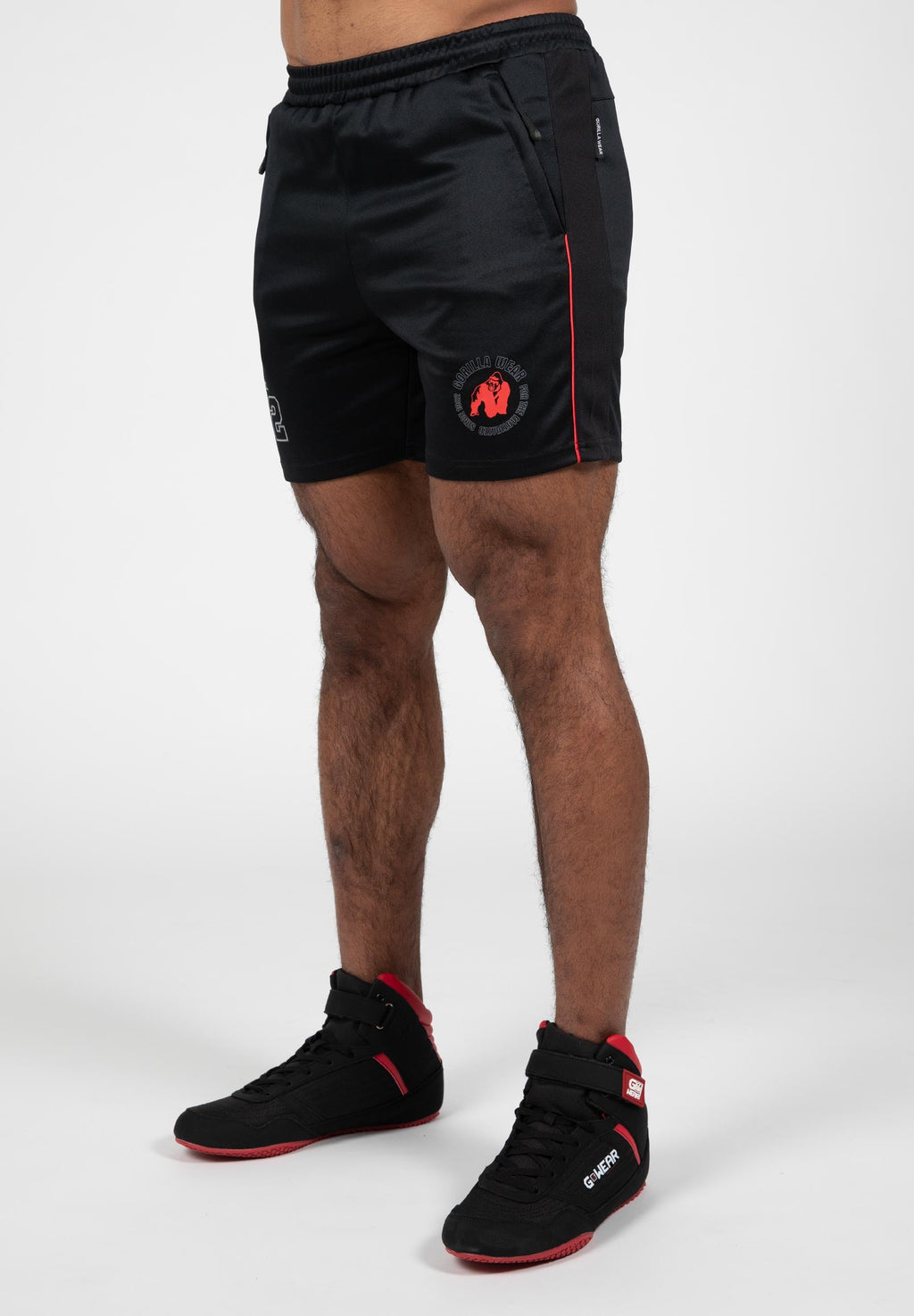 Gorilla Wear Broxton Shorts - Zwart - Hoofdafbeelding