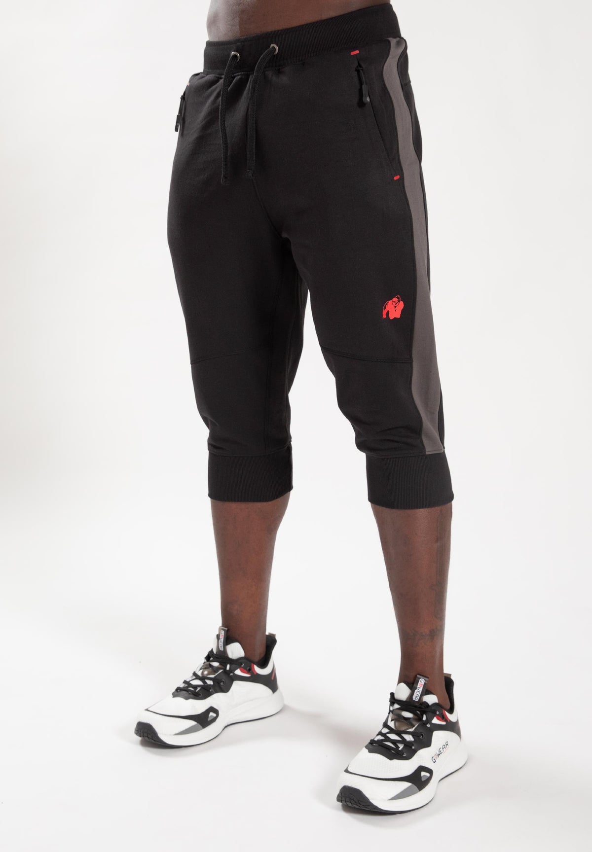 Gorilla Wear Thompson 3/4 Joggingbroek - Zwart - Hoofdafbeelding