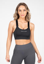 Gorilla Wear Monroe Sportbeha - Zwart - Hoofdafbeelding