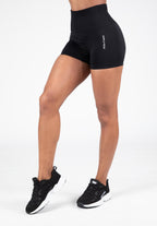 Gorilla Wear Quincy Seamless Shorts - Zwart - Hoofdafbeelding